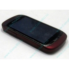 Красно-розовый телефон Alcatel One Touch 818 (Новочебоксарск)