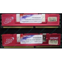 Память 512Mb (2x256Mb) DDR-1 533MHz Patriot PEP2563200+XBL (Новочебоксарск)