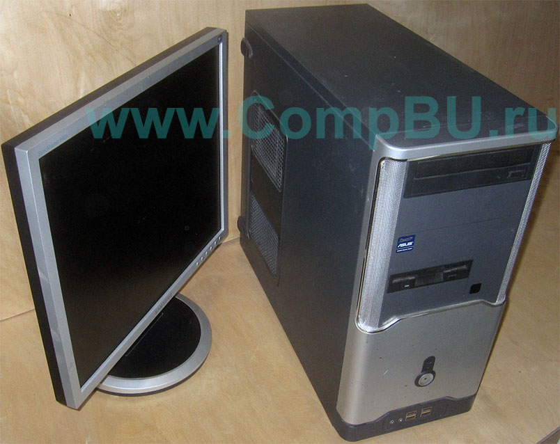 Комплект: четырёхядерный компьютер с 4Гб памяти и 19 дюймовый ЖК монитор (Новочебоксарск)